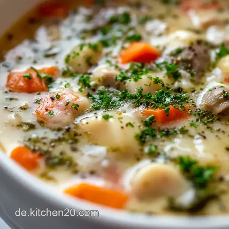 Morosche Karottensuppe presentation