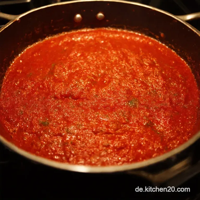 Nonnas Liebling Blitzschnelle Aromastarke Marinara Sauce presentation