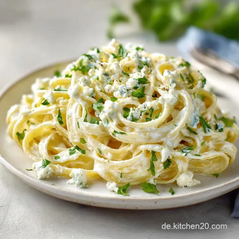 Nudeln mit Gorgonzola: Cremige Gorgonzolasauce