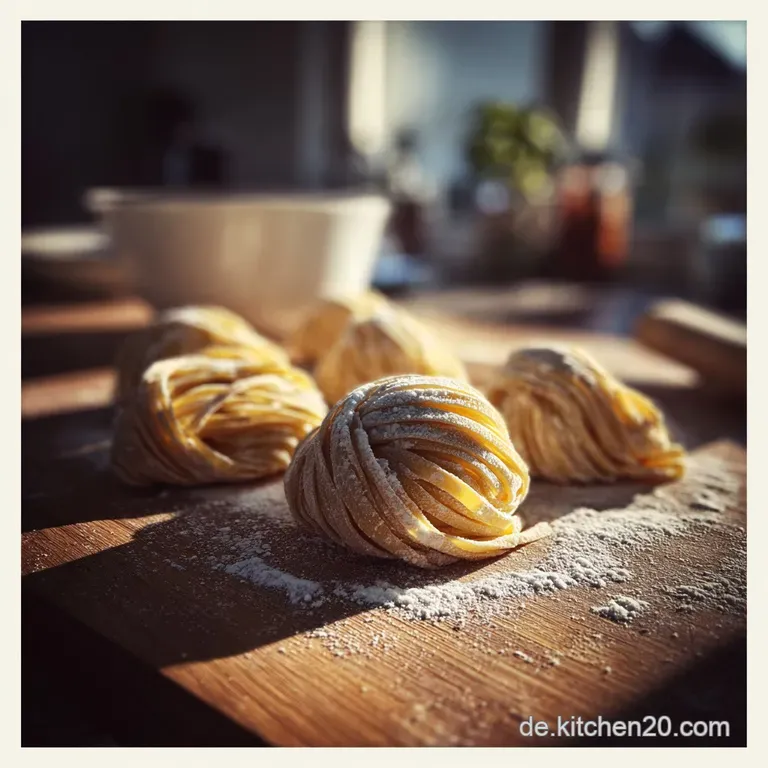 Nudelteig Grundrezept mit Hartweizengrie&szlig;