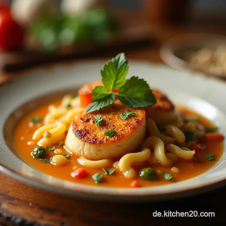 Ofengem&uuml;sepotpourri Mit Rosmarinkartoffeln presentation