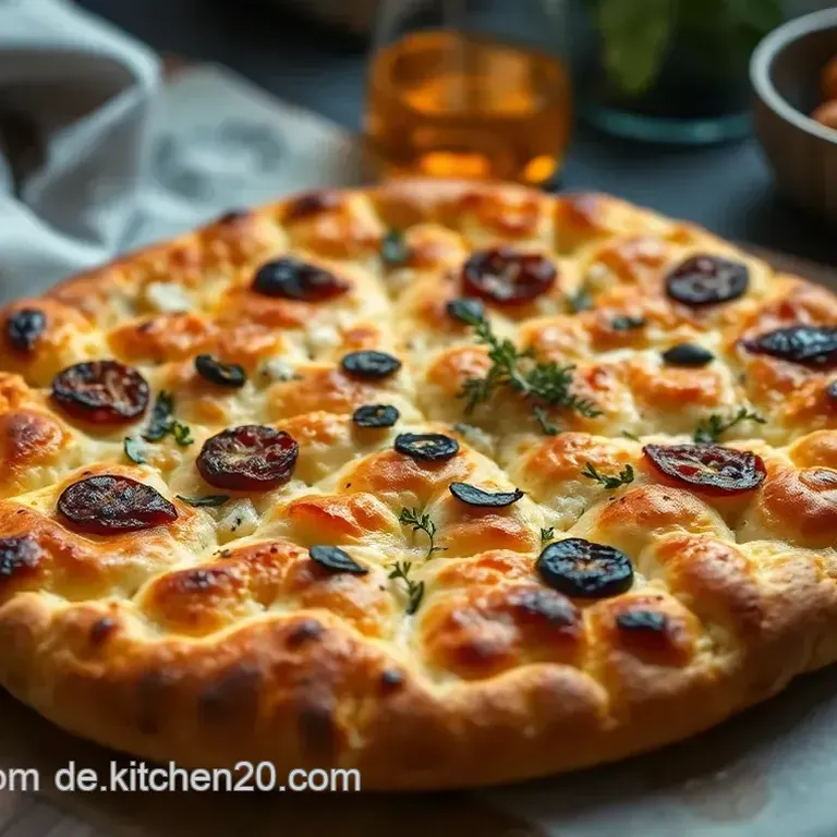 Okara Focaccia: Gerettetes Gold f&uuml;r dein Ap&eacute;ro!