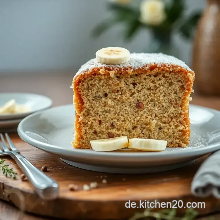 Omas Bananentorte presentation