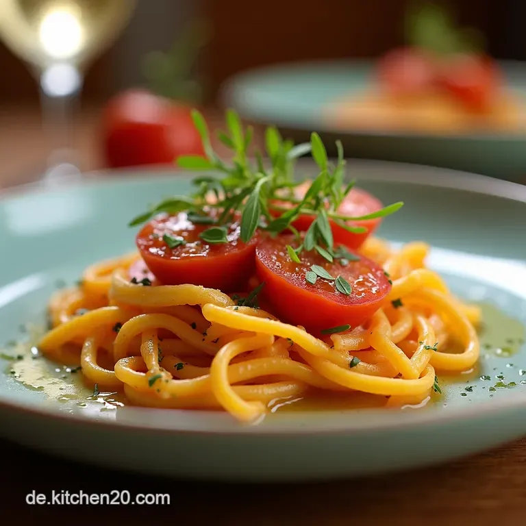 Omas Blitzeiersalat presentation