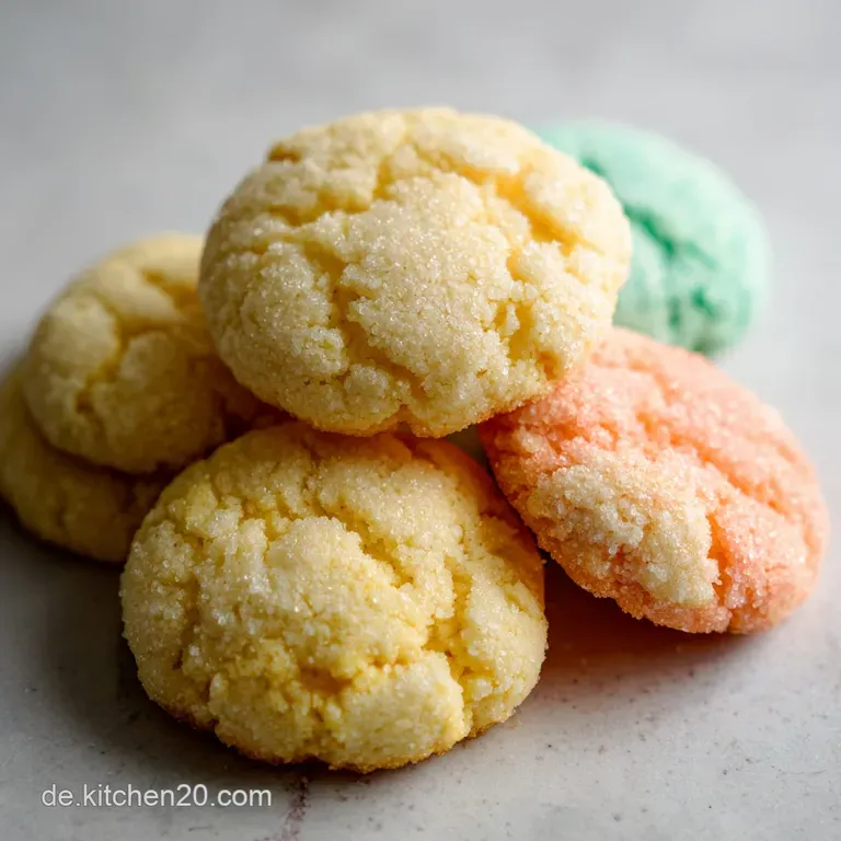 Delicate butter cookies stacked neatly, drizzled with a thin white icing and surrounded by star anise.