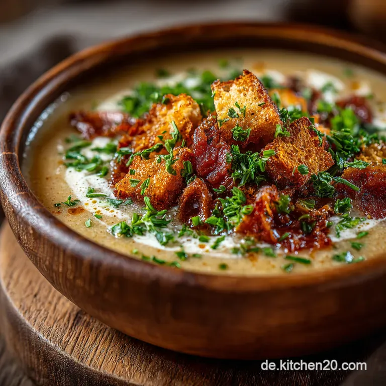 Omas Geheimnis Cremige Blumenkohlsuppe Wie Von Mutti presentation