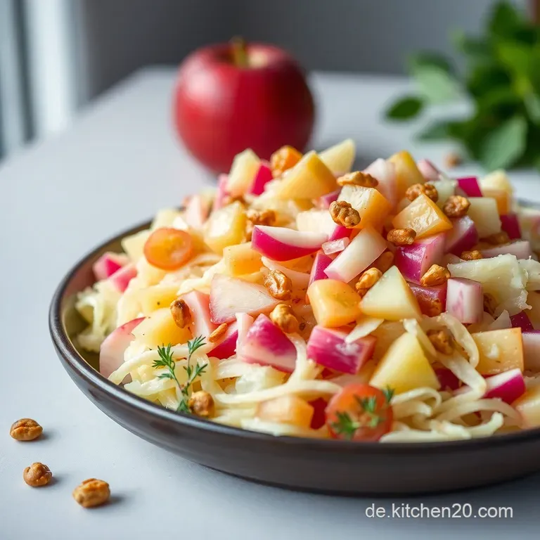 Omas Geheimnis: Knackiger Rotkrautsalat