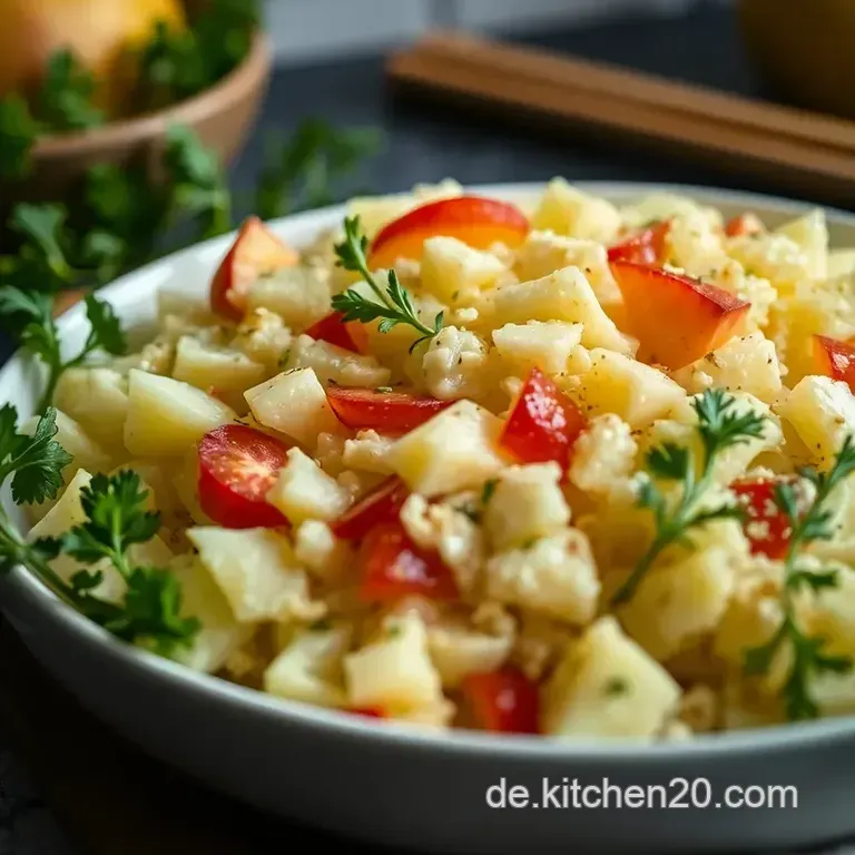 Omas Geheimnis: Knackiger Wei&szlig;kohlsalat Mit Apfel Und Speckw&uuml;rfeln presentation