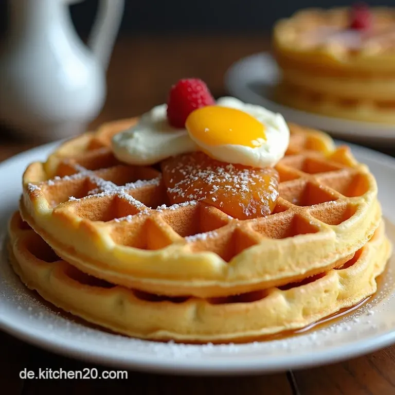 Omas Goldene Waffeltr&auml;ume Das Beste Waffelteig Rezept 2025