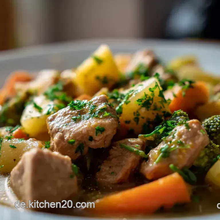 Omas Herzhafter Wei&szlig;kohleintopf