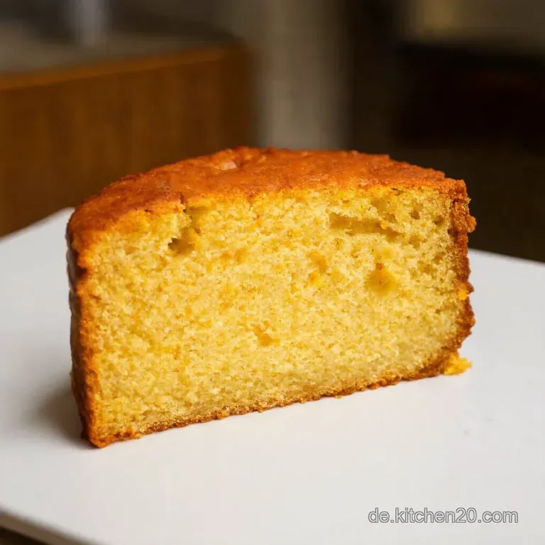 Omas Saftiger Karottenkuchen presentation