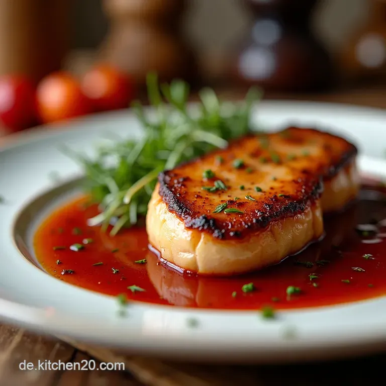Omas Sonntagsbraten Braised Beef Short Ribs in Red Wine Sauce presentation