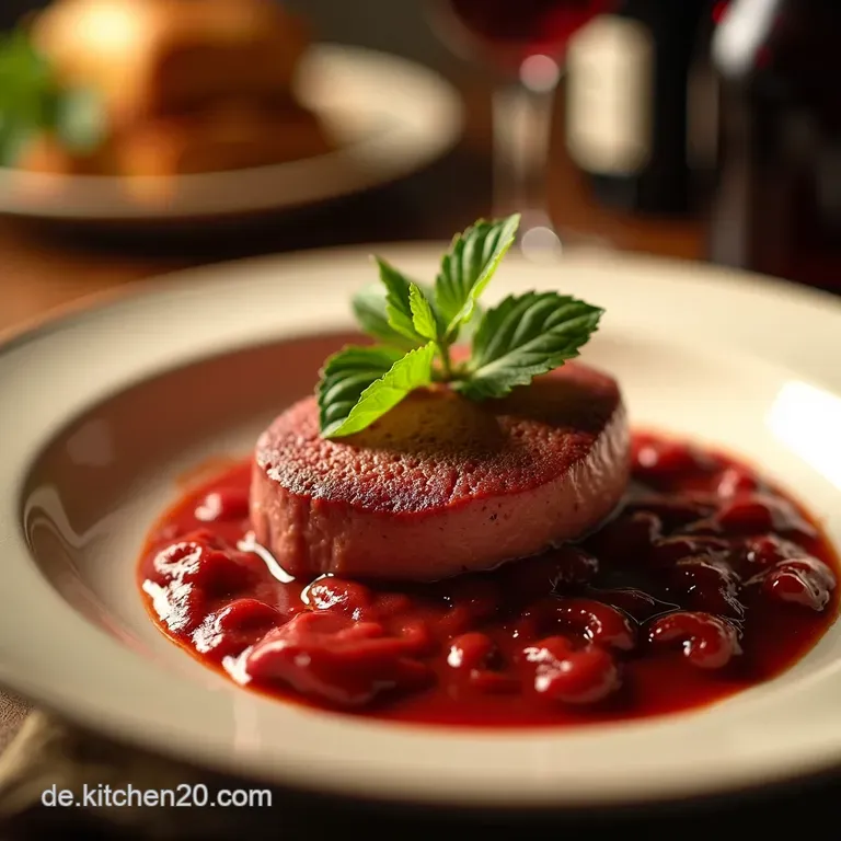 Omas Sonntagsrindergulasch Mit Rotwein presentation