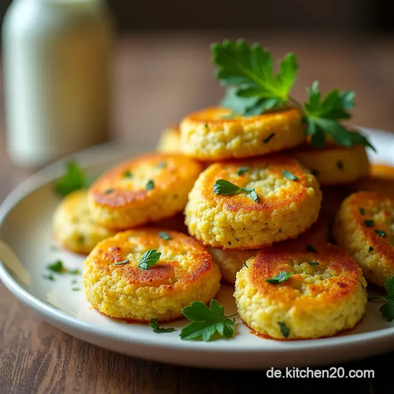 Omas ZucchiniPuffer Knusprig Schnell Lecker