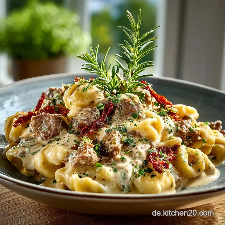 Cremige OnePotNudeln mit Hackfleisch Das einfache Feierabendgericht