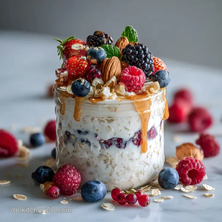 Overnight Oats Rezept mit Joghurt Grundrezept