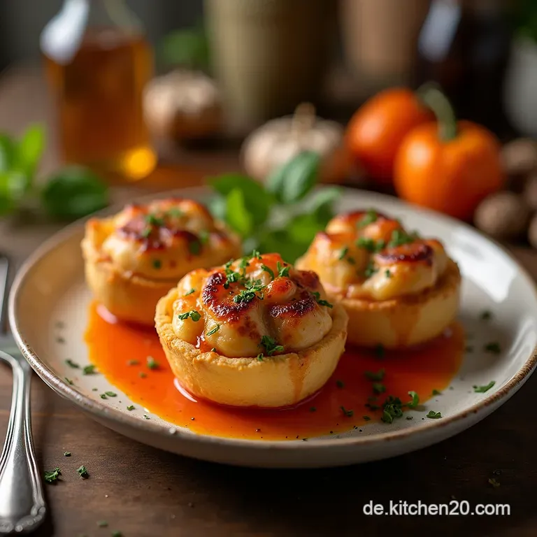 Feurige Paprikap&auml;ckchen Gef&uuml;llte Schoten Mit Aromatischem Wildreis Und Kr&auml;utern Der Provence presentation
