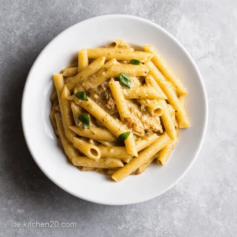 Pasta mit Tr&uuml;ffelSahnesauce