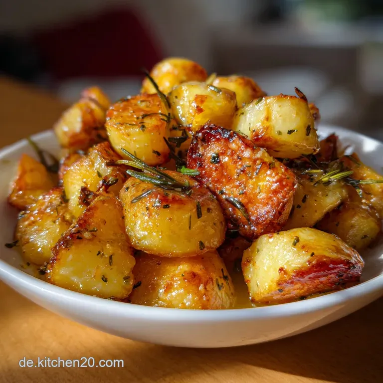 Kartoffeln Hei&szlig;luftfritteuse: Rosmarinkartoffeln presentation