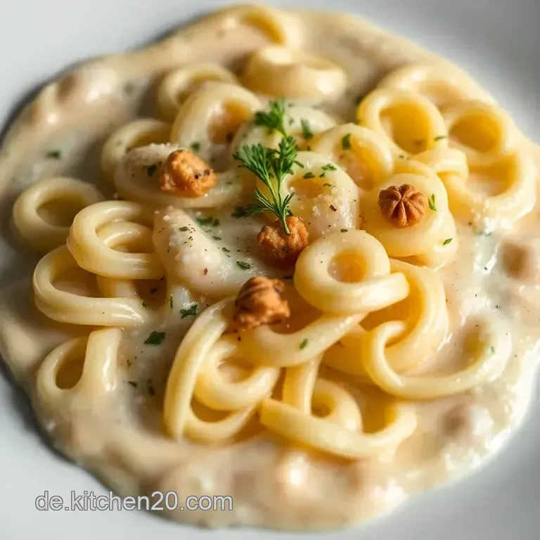 Pfifferlinge &Agrave; La Cr&egrave;me Mit Bandnudeln presentation