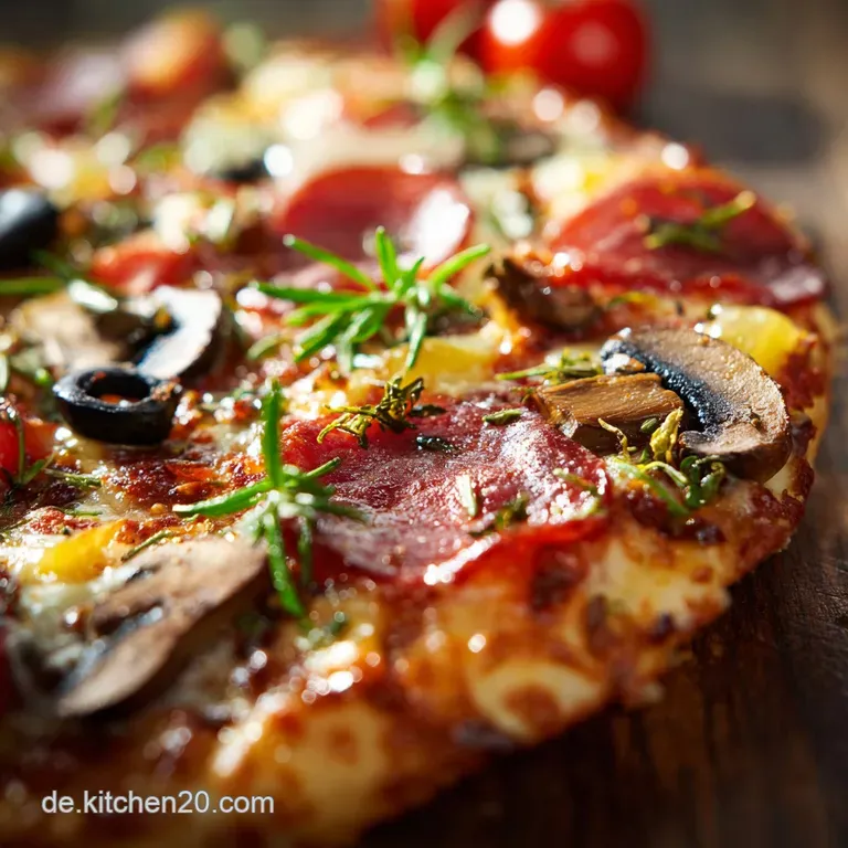 Pizza aus Fertigteig BlitzPizza vom Blech mit KnusperGarantie