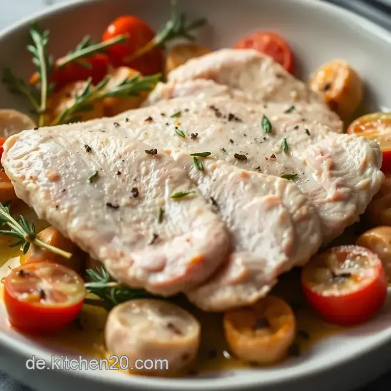 Pouletstreifen Rosmarin-Kuss Auf Salatbett presentation