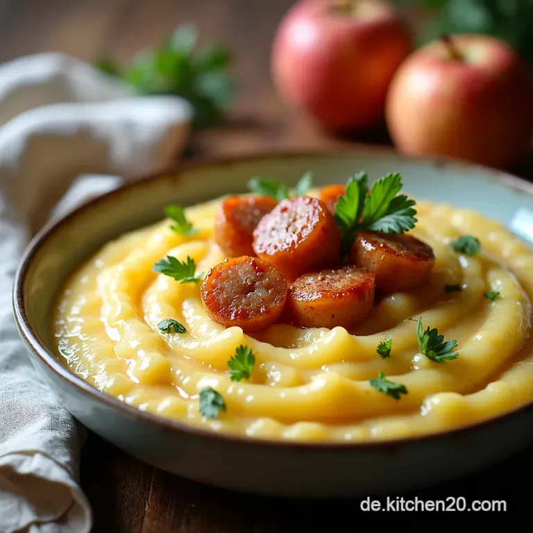 Rheinischer Klassiker Himmel und Erde mit Fl&ouml;nz