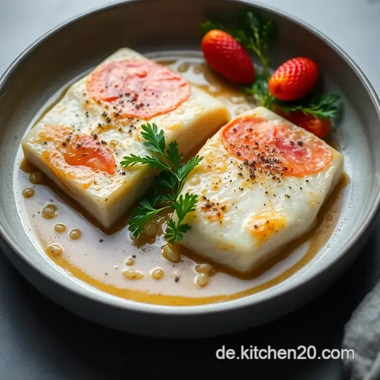 Rotbarschfilet Mit Zitronen-Kr&auml;uter-Butter presentation