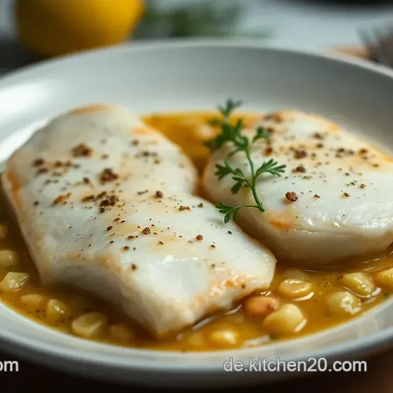 Rotbarschfilet mit Zitronen-Kräuter-Butter