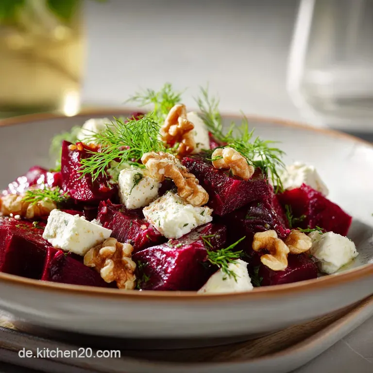 Rote Beete Salat: Einfach & Schnell