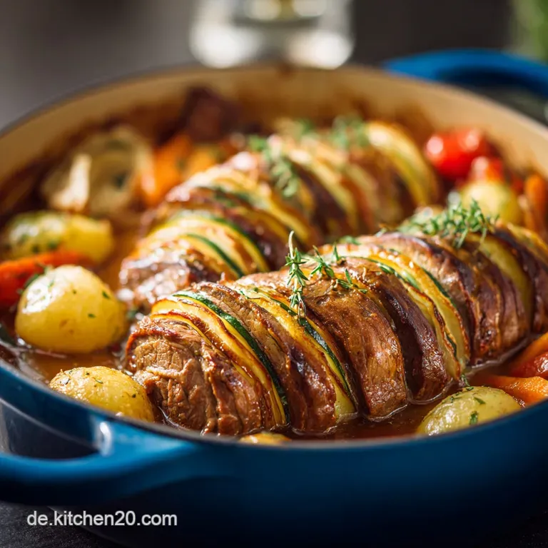 Rouladentopf: Omas Geheimnis als einfacher Schmortopf ohne Rollen