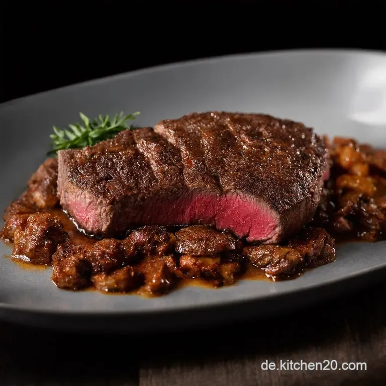 Rumpsteak Berliner Art Saftig Durchgebraten