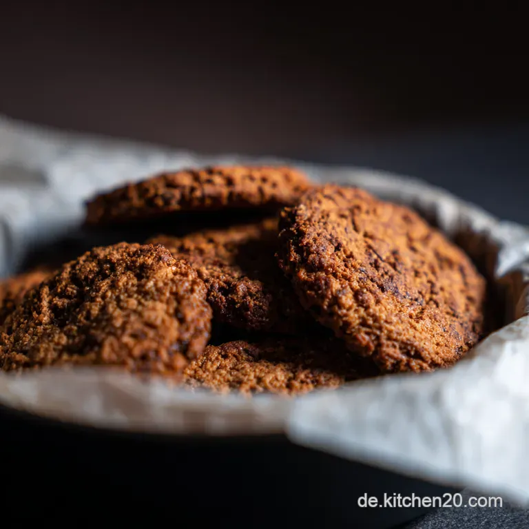 Rustikale Dinkelkekse mit Honig & Haseln&uuml;ssen