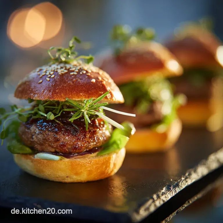 Miniburger: Saftige Slider Mit Chef-Tipps F&uuml;r Ihre Finger Food Party presentation