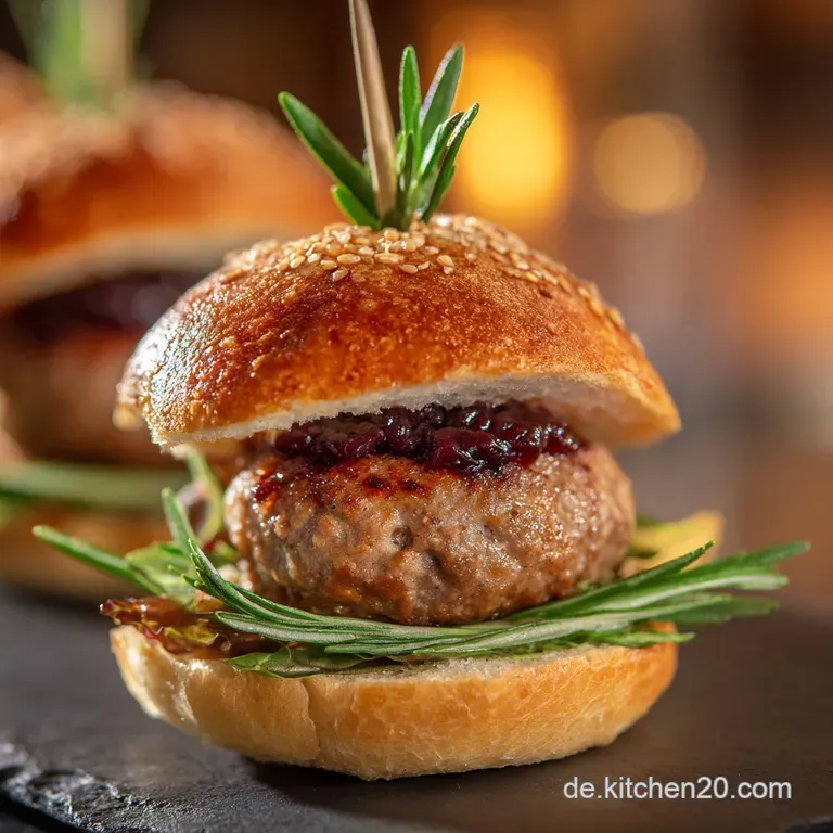 MiniBurger: Saftige Slider mit Chef-Tipps f&uuml;r Ihre Finger Food Party