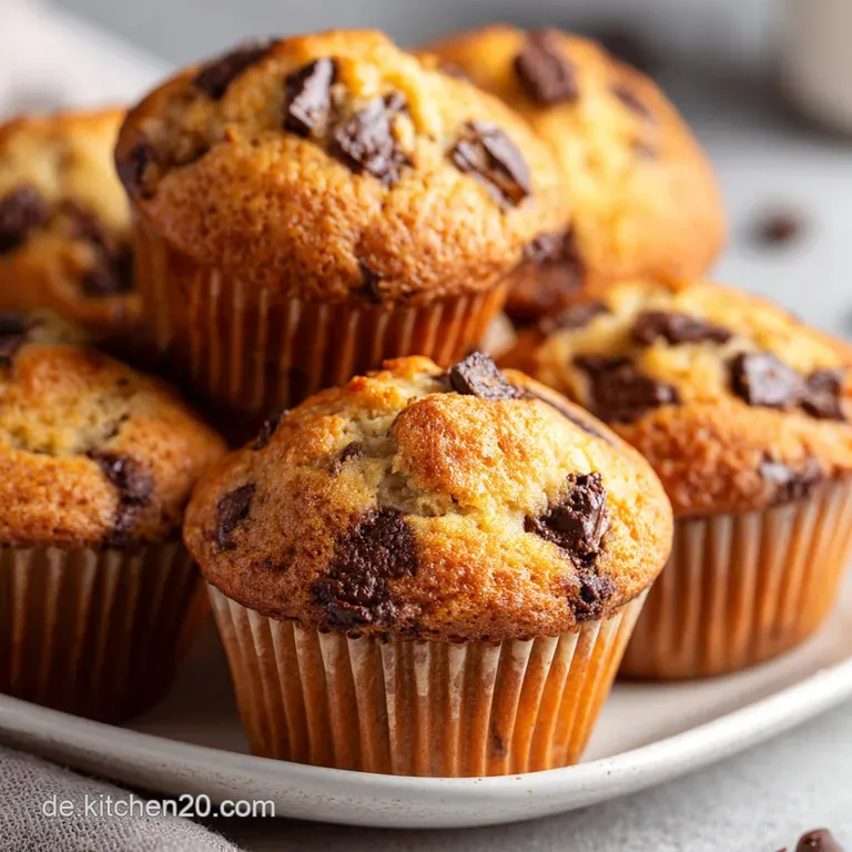 Saftige Schokost&uuml;ckchen Muffins mit Sauerrahm