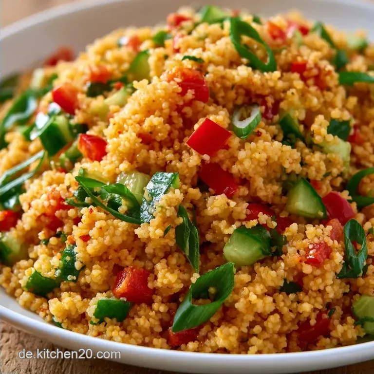 Saftiger Couscous Salat