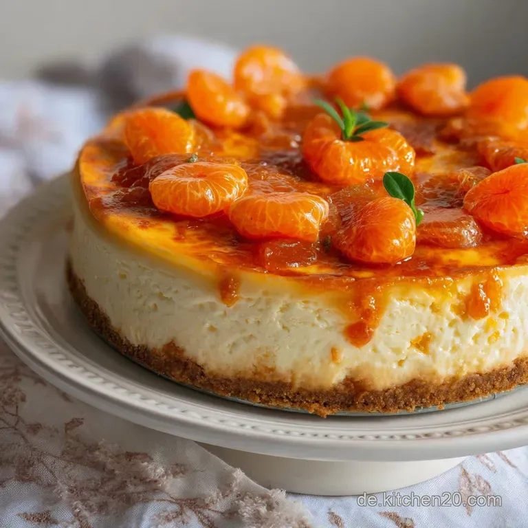 K&auml;sekuchen mit Mandarinen: Omas Saftiger Klassiker