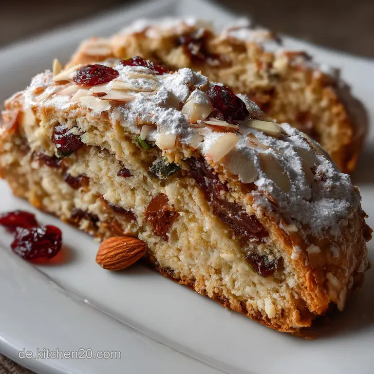 Low Carb Mandelstollen: Saftiges Weihnachtsgeb&auml;ck