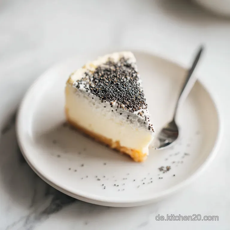 Saftiger Mohn-K&auml;sekuchen mit Streuseln