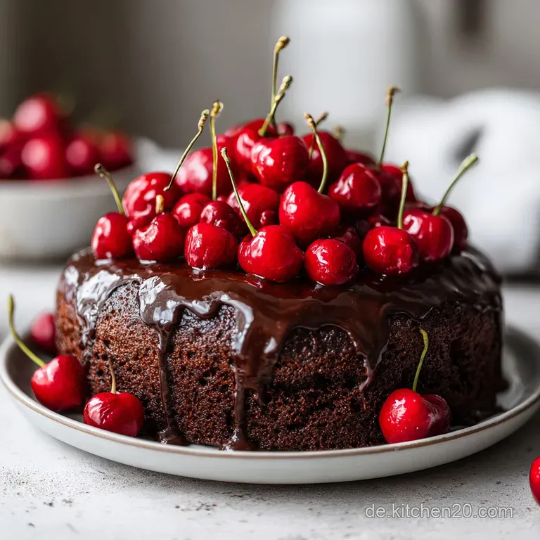 Saftiger Schoko-Kirsch-Kuchen: Samtig & Fruchtig
