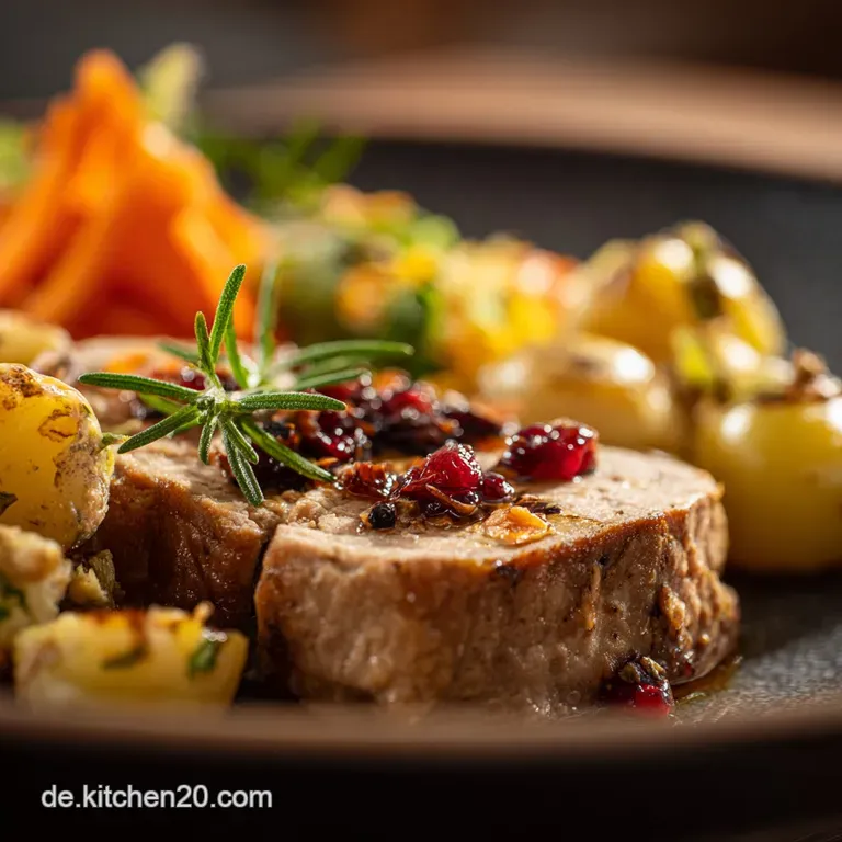 Der Herzhafte Bohnennussbraten Ein Saftiger Sonntagsgenuss presentation