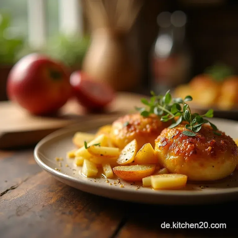 Saftiges Honigsenfh&auml;hnchen Aus Dem Ofen Die Beste Glasur presentation