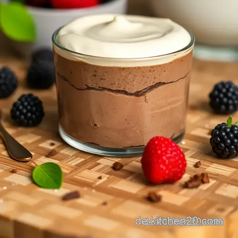 Samtig-Zarte Schokocreme presentation
