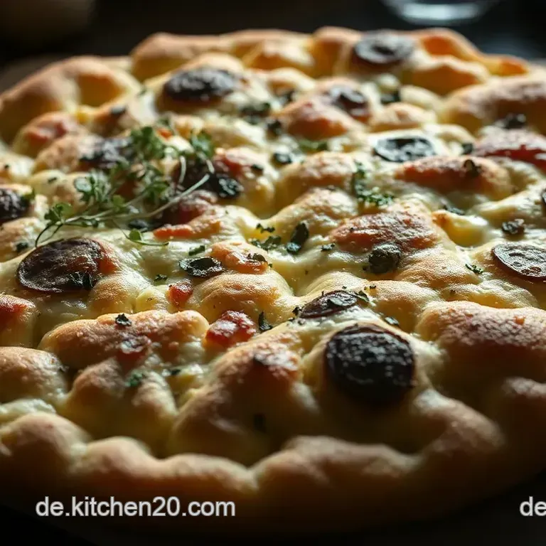 Sauerteig Focaccia: Luftig-leichter Genuss ohne Hefe