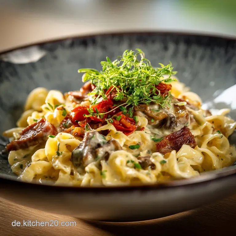 Schinkennudeln: Omas goldbrauner Auflauf Herzhaft und unwiderstehlich