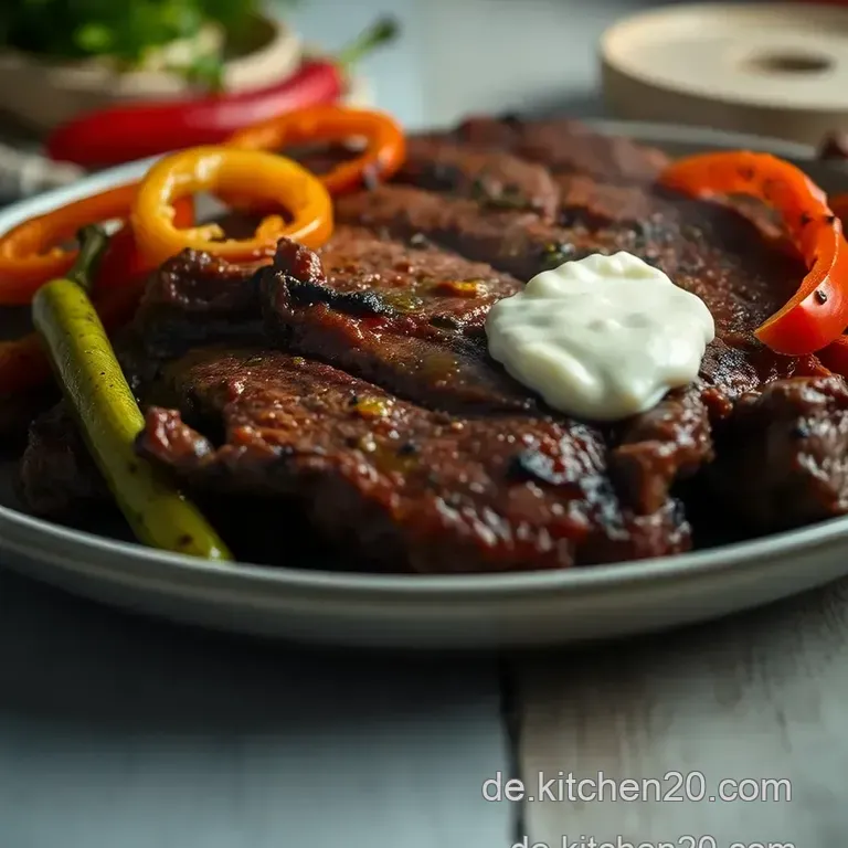 Schmackhaftes Schaschlik Fleisch &ndash; Ein Biss Aus Mittelasien! presentation