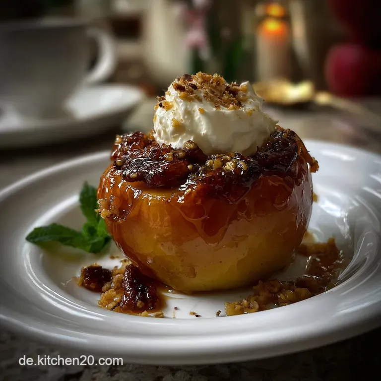 Bratapfel Dessert Im Glas: Mascarpone-Traum