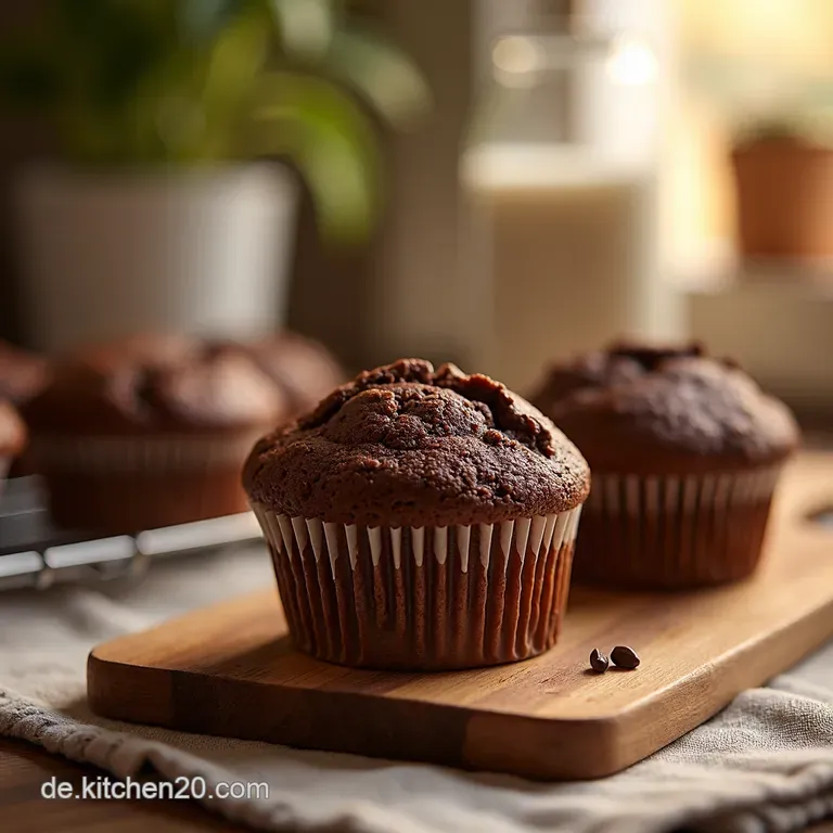 Schokogl&uuml;ck Ohne Reue Zuckerfreie Schokoladenmuffins presentation