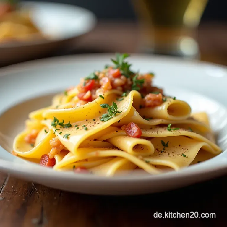 Selbstgemachte Nudeln wie von Nonna Zwei Teige